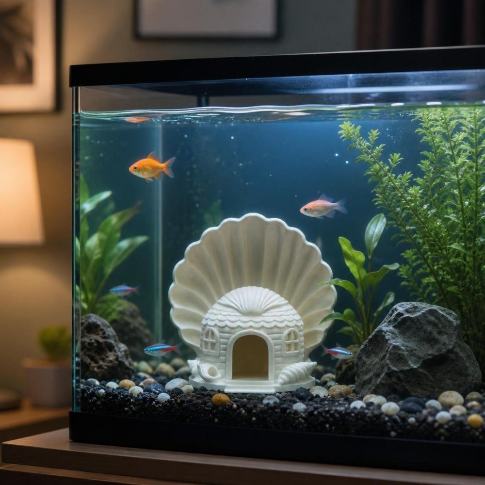 Aquarium Fish Hideout - Creative 3D Printed Fish Hiding House