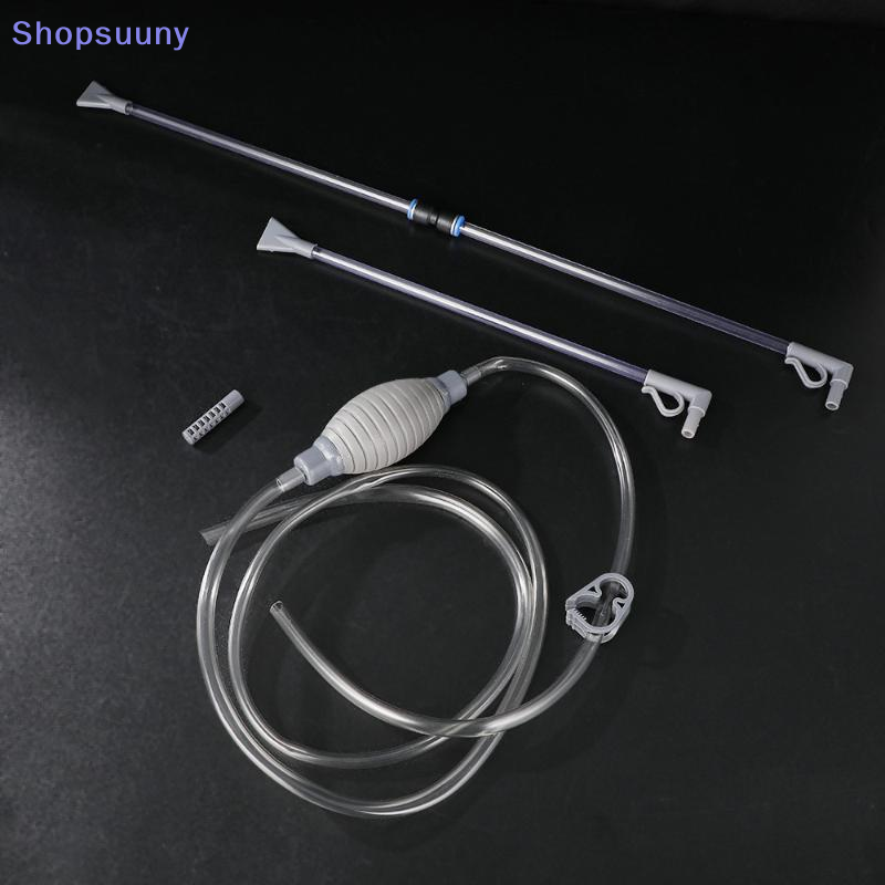 Aquarium Fish Tank Cleaner - [SU]Aquarium Siphon Water Changer Cleaner Siphon