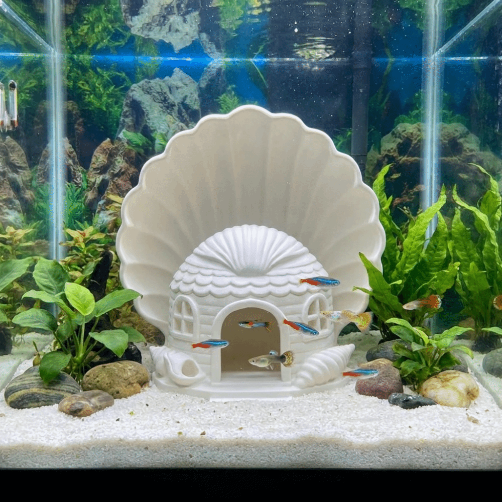 Creative 3D Printed Fish Hidin - Aquarium Fish Hideout 评论和价格