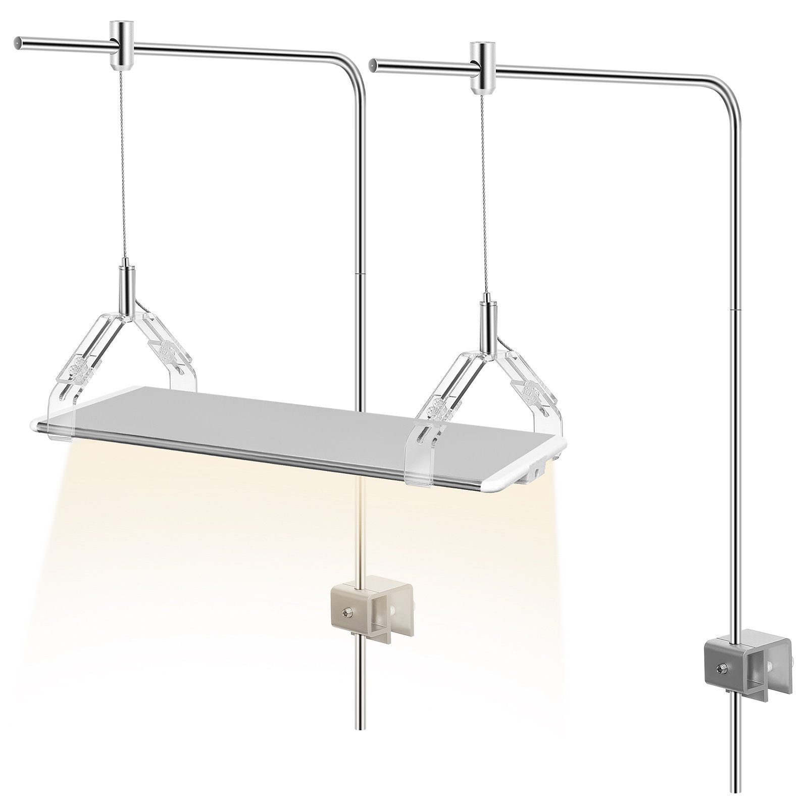 2Pcs Aquarium Lamp Holder Supp - Aquarium Fish Lamp 评论和价格