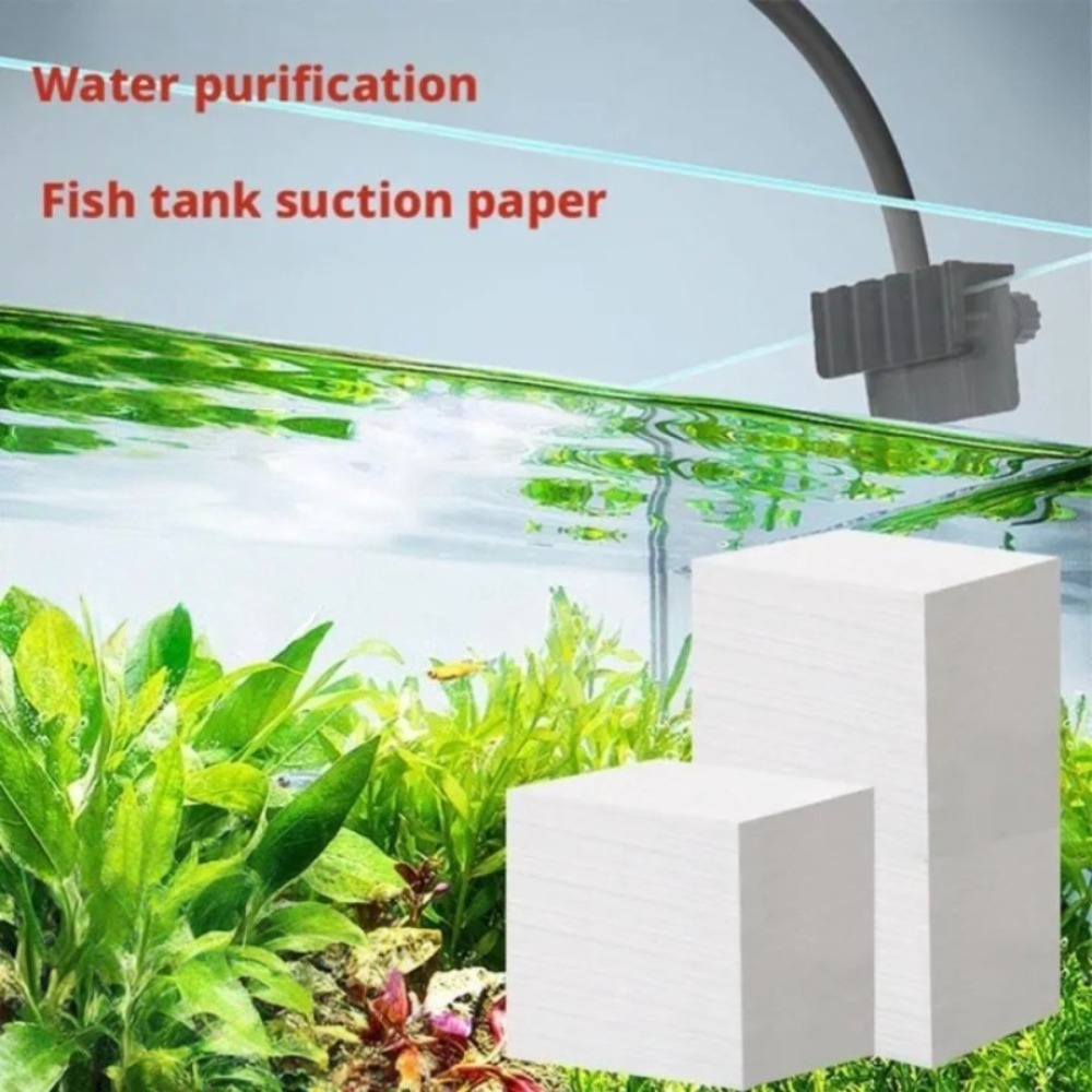 50pcs Fish Tank Absorbing Impu - Aquarium Fish Yellow 评论和价格