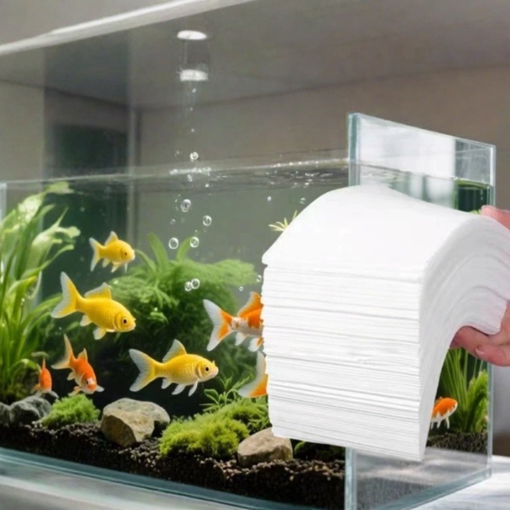 50pcs Fish Tank Absorbing Impu - Aquarium Fish Yellow 评论和价格