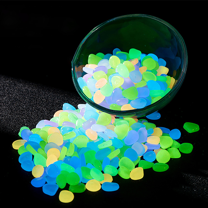 100pcs Garden Decor Luminous S - Aquarium Fish Glow In The Dark 评论和价格