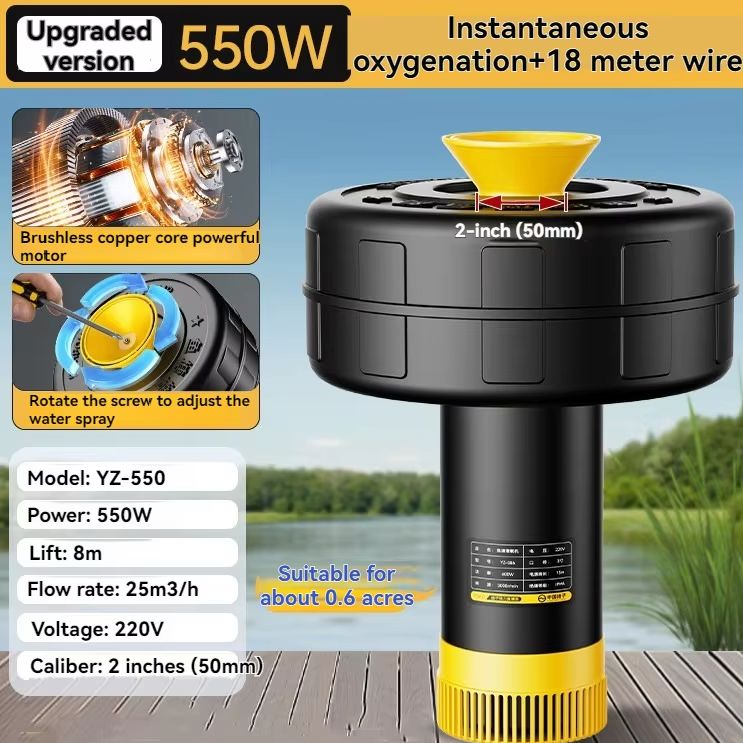 Fountain Fish Pond Aerator Fis - Aquarium Fish Escape 评论和价格