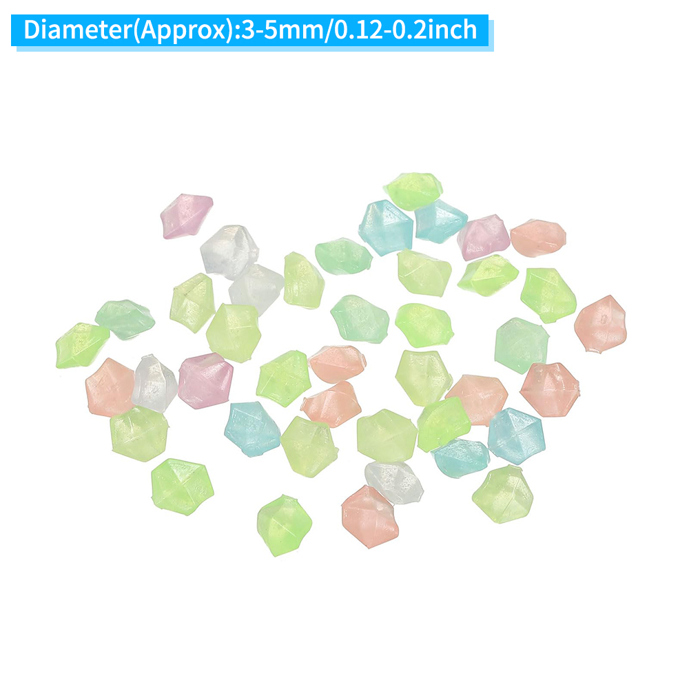 1000Pcs Luminous Sand Glow In  - Aquarium Fish Glow In The Dark 评论和价格