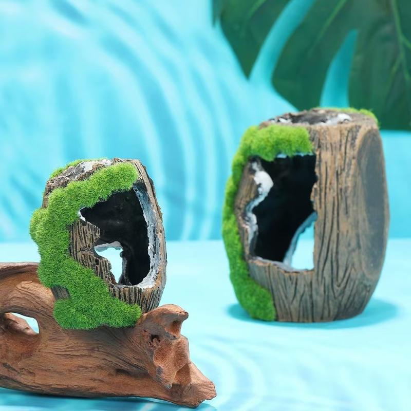 And  Hiding Cave Aquarium Land - Aquarium Fish Hide 评论和价格