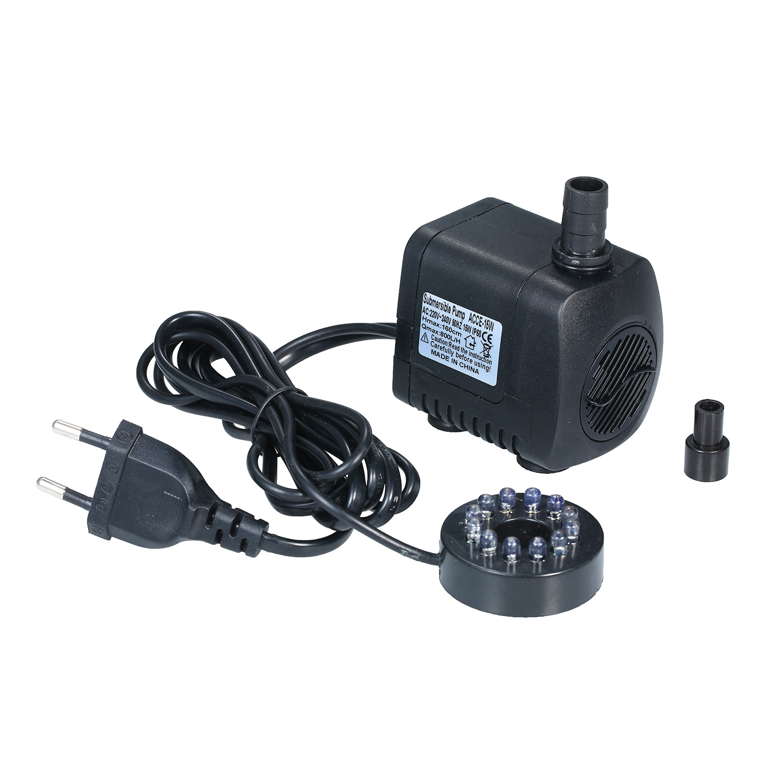 LED Light Submersible Pump 800 - Aquarium Fish Lamp 评论和价格