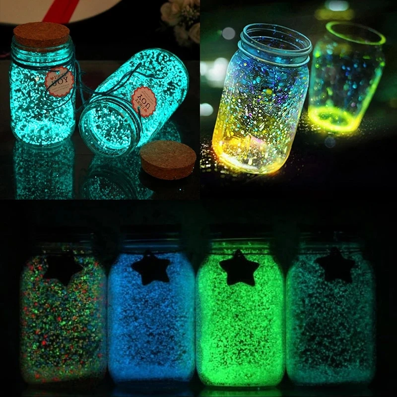 1000pcs 3-5mm Luminous Sand Gl - Aquarium Fish Glow In The Dark 评论和价格
