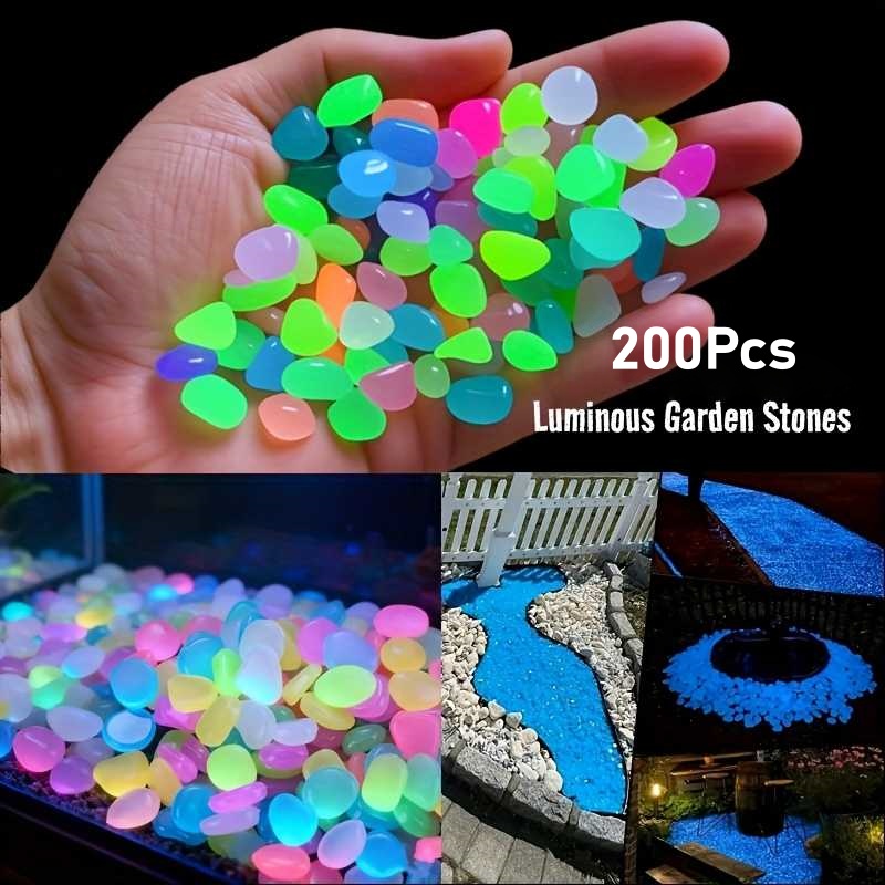 200Pcs Glow in the Dark Garden - Aquarium Fish Glow In The Dark 评论和价格