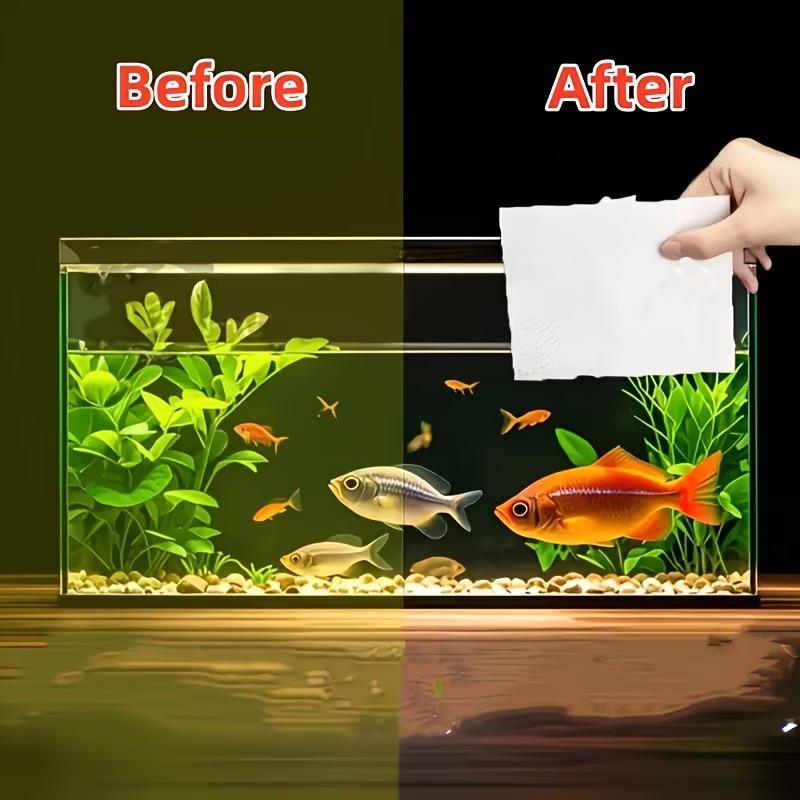New 50/300Pcs Aquarium Color-A - Aquarium Fish Yellow 评论和价格