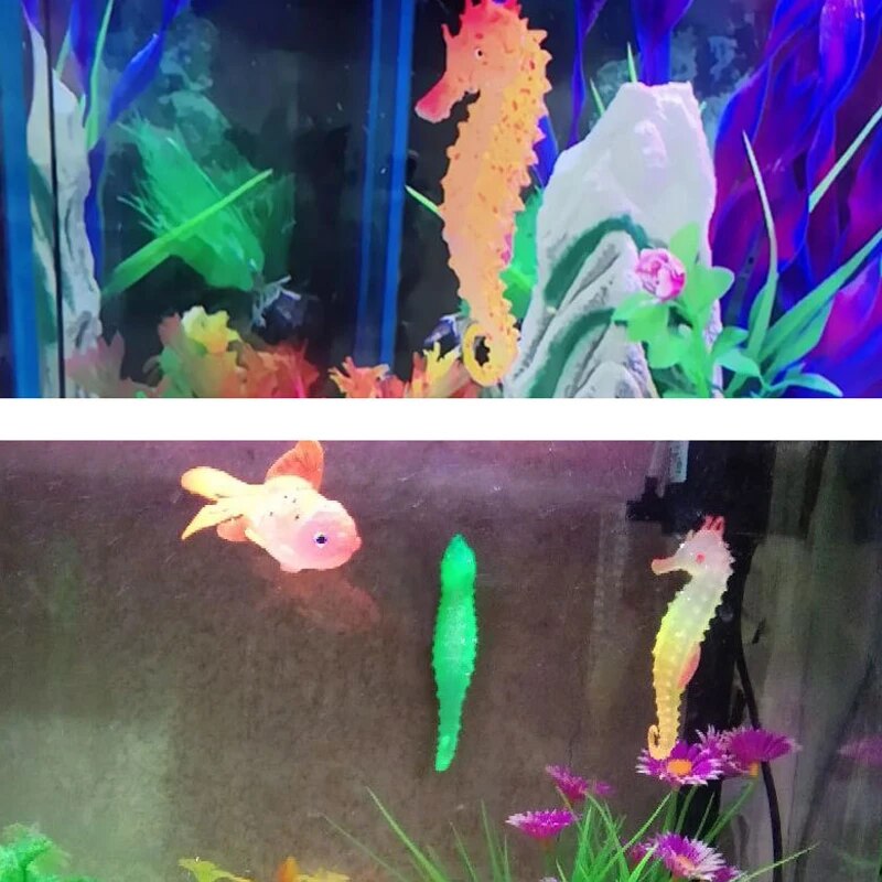 Fish Tank Aquascape Decoration - Aquarium Fish Glow In The Dark 评论和价格