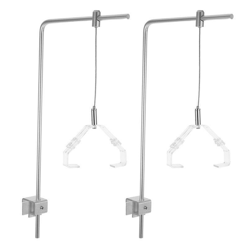 AB41-2Pcs Fish Tank Light Rack - Aquarium Fish Lamp 评论和价格