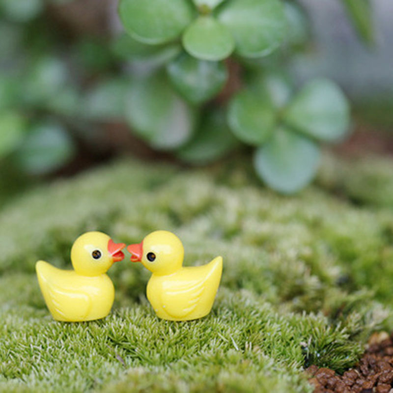 Cute Mini Yellow Duck Floating - Aquarium Fish Yellow 评论和价格