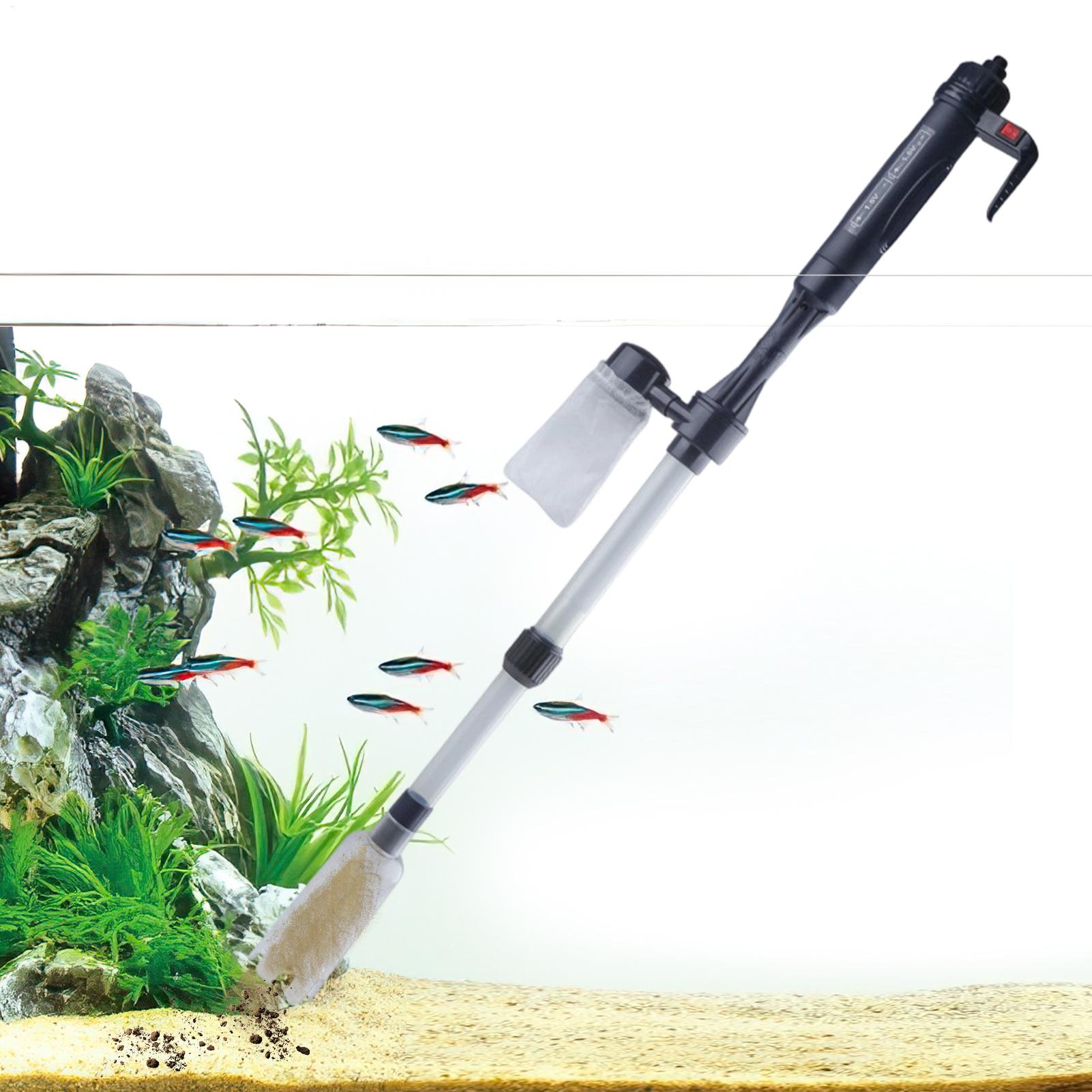 Aquarium Vacuum Adjustable Tel - Aquarium Fish Background 评论和价格