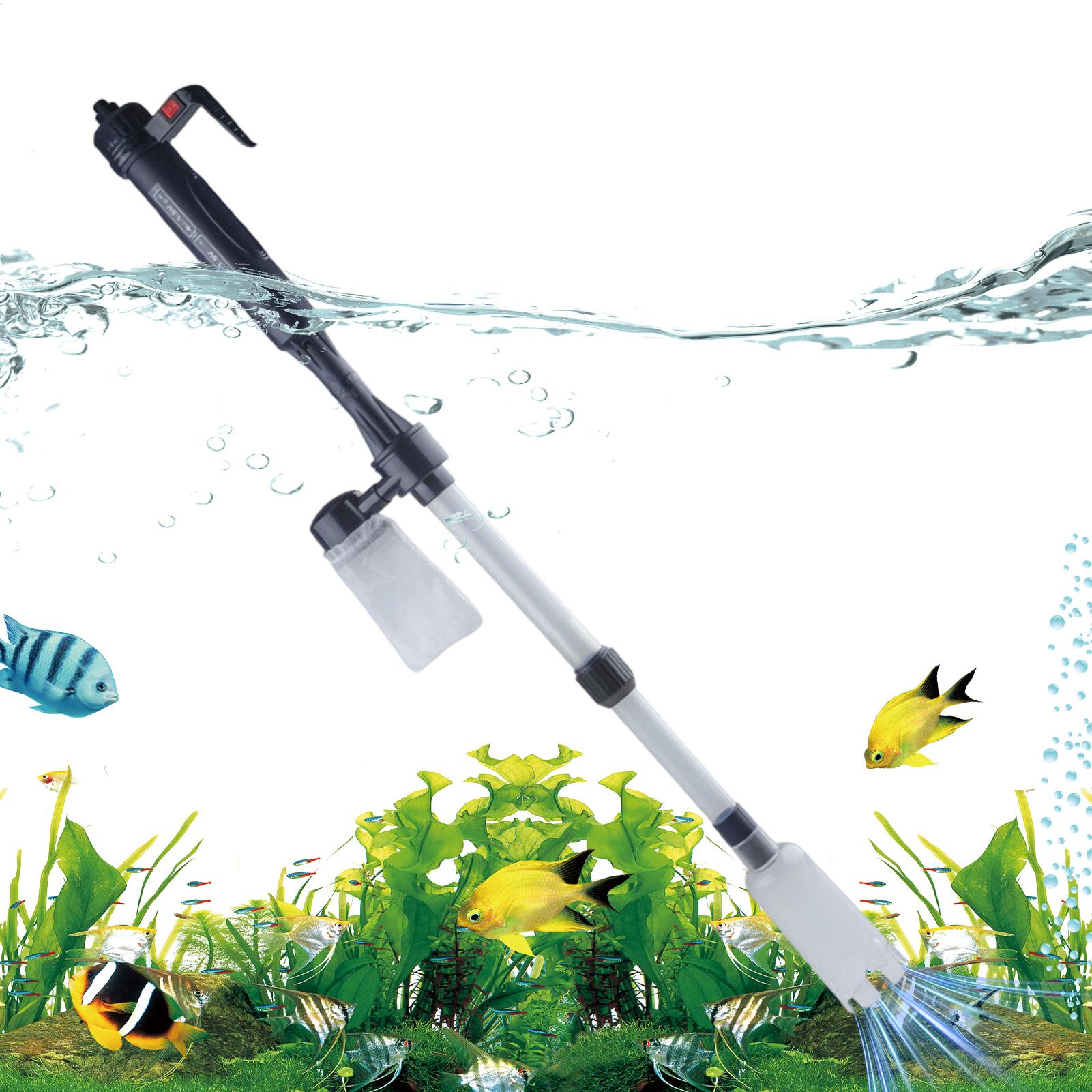 Aquarium Vacuum Adjustable Tel - Aquarium Fish Background 评论和价格
