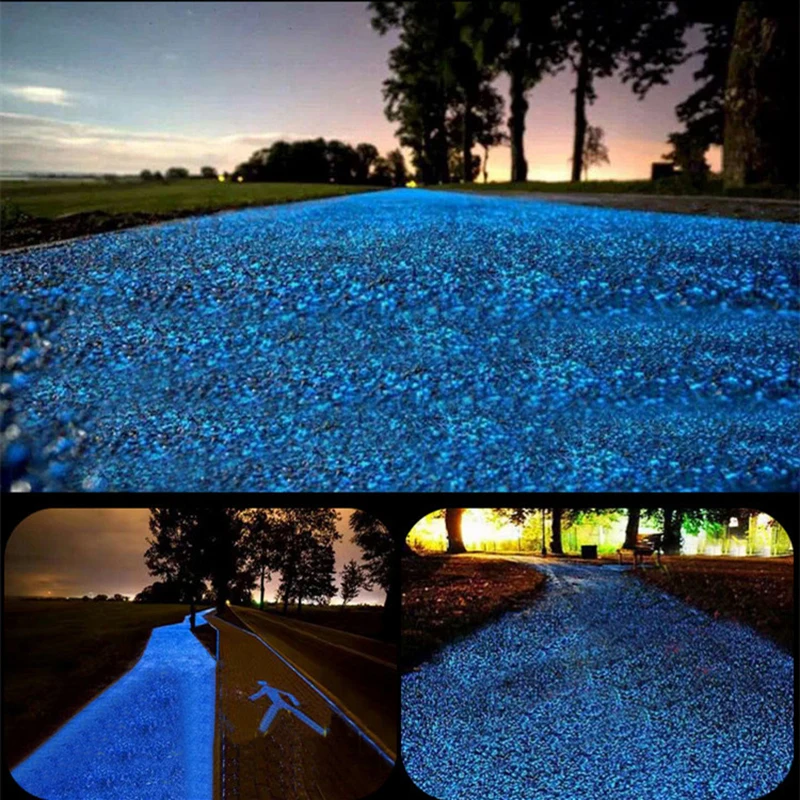 2000Pcs 3-5mm Luminous Sand Gl - Aquarium Fish Glow In The Dark 评论和价格