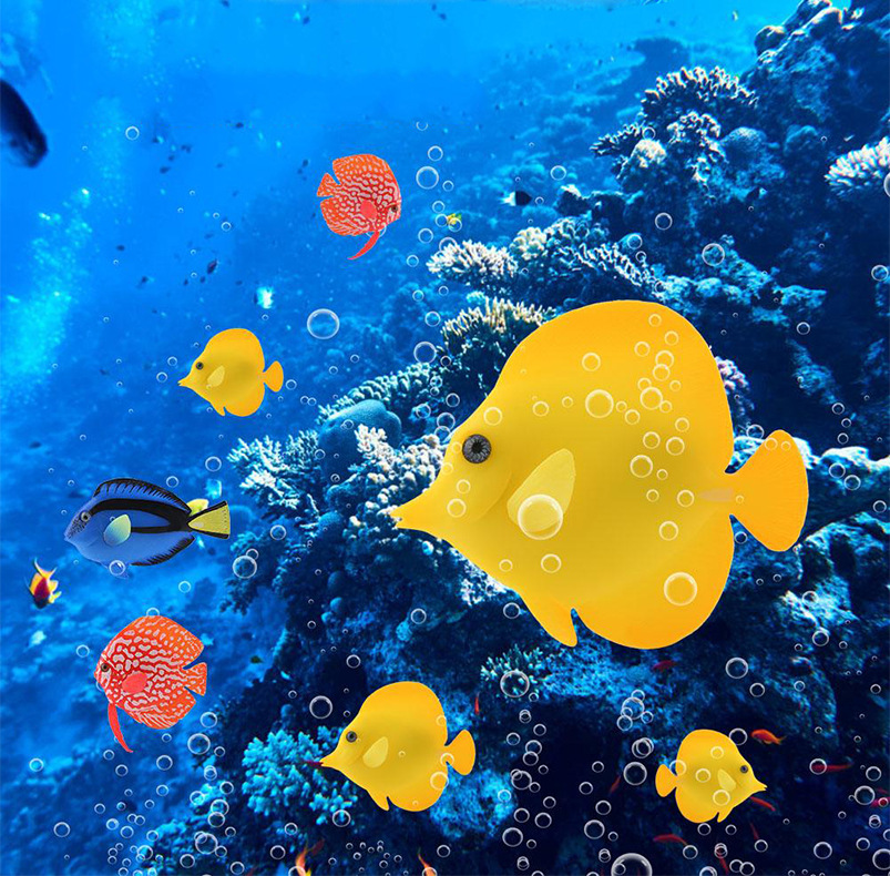Glow in the Dark Luminous Sili - Aquarium Fish Glow In The Dark 评论和价格