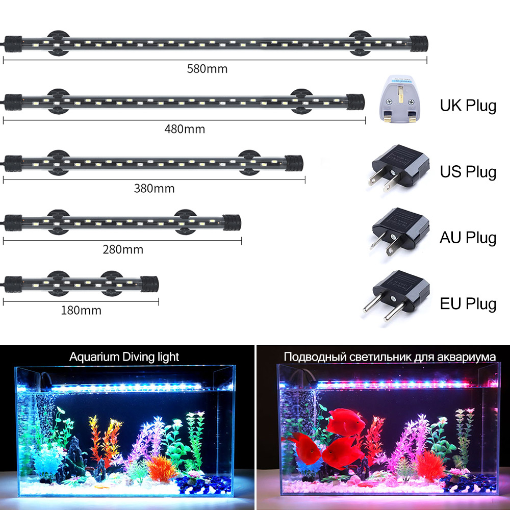 90-260V Aquarium Light LED Wat - Aquarium Fish Lamp 评论和价格