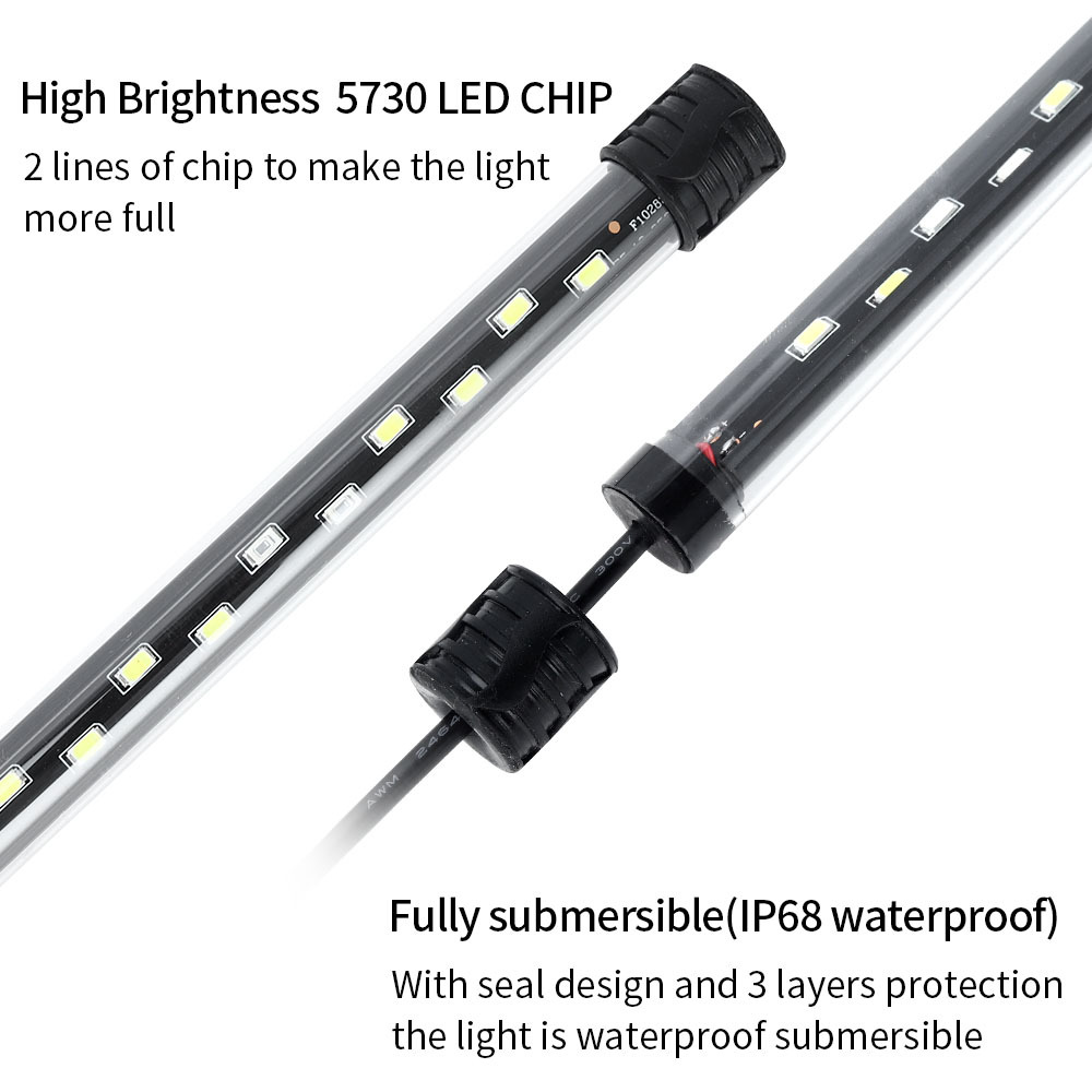 90-260V Aquarium Light LED Wat - Aquarium Fish Lamp 评论和价格