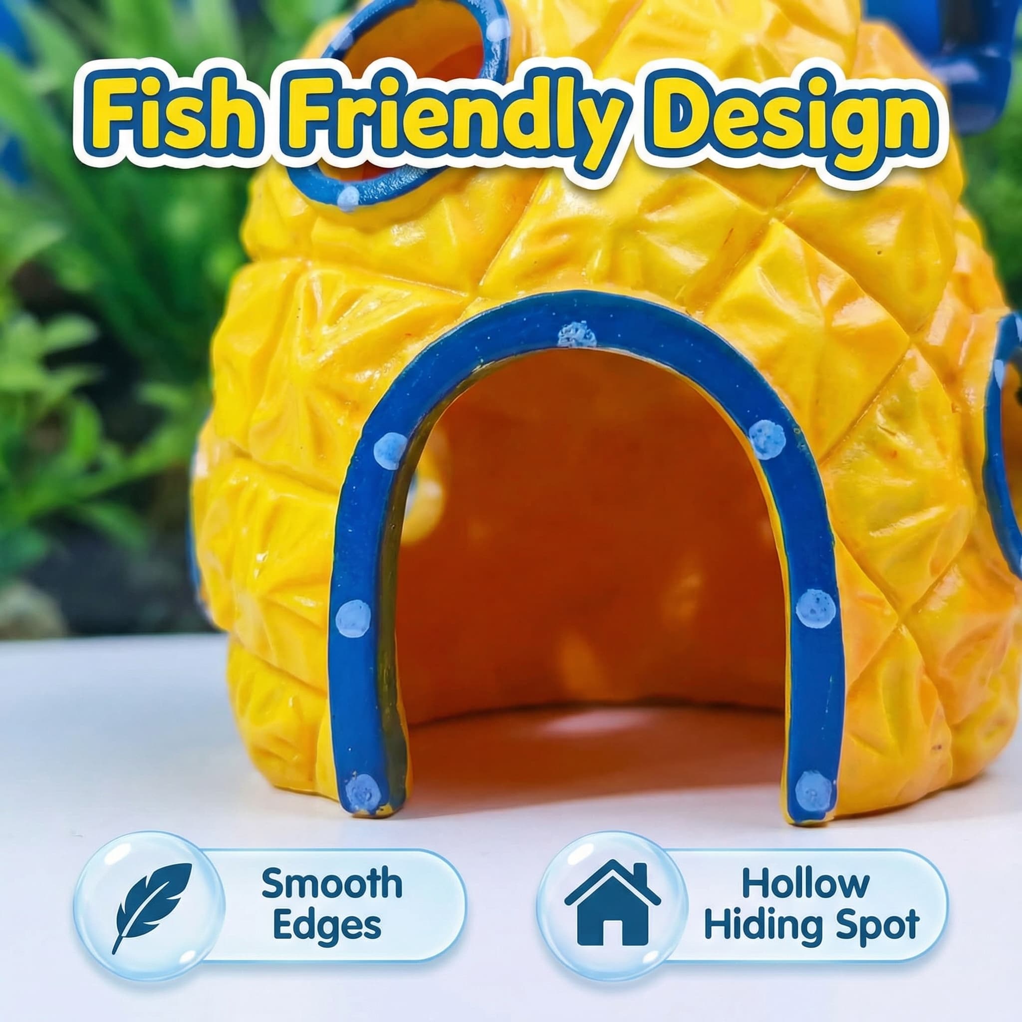 Pineapple House Aquarium Decor - Aquarium Fish Hide 评论和价格