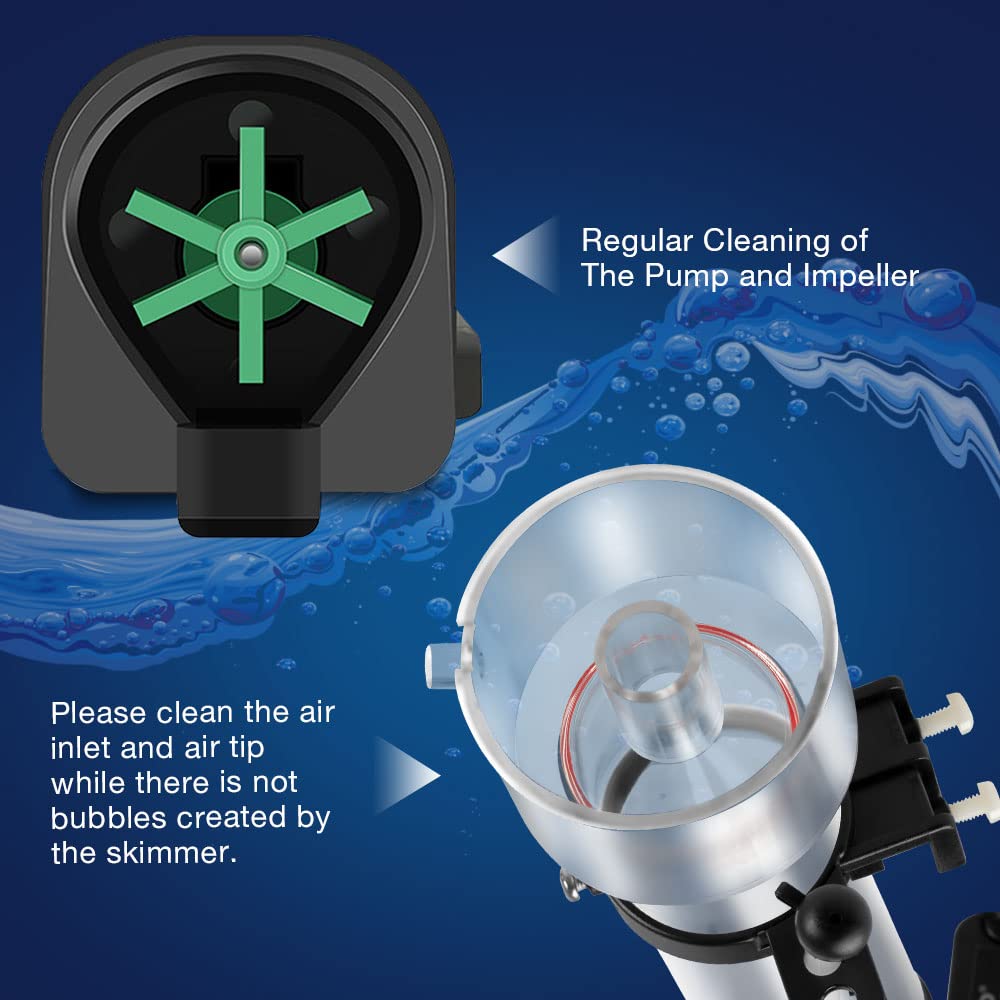 Adjustable water flow suspende - Protein Skimmer Reef 评论和价格
