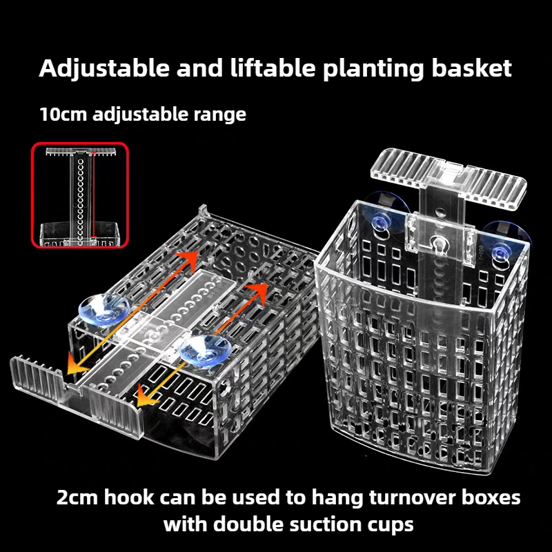 Aquarium Plant Holder Adjustab - Aquarium Fish Hideout 评论和价格