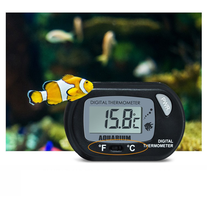 1PC 58*37mm Fish Tank Digital  - Aquarium Fish Yellow 评论和价格