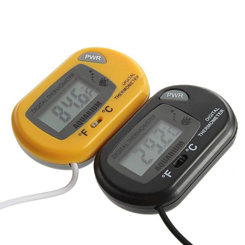 1PC 58*37mm Fish Tank Digital  - Aquarium Fish Yellow 评论和价格