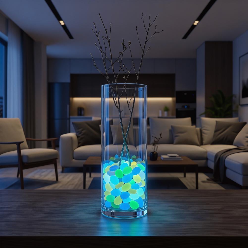 Glow Garden Stones Outdoor Fis - Aquarium Fish Glow In The Dark 评论和价格