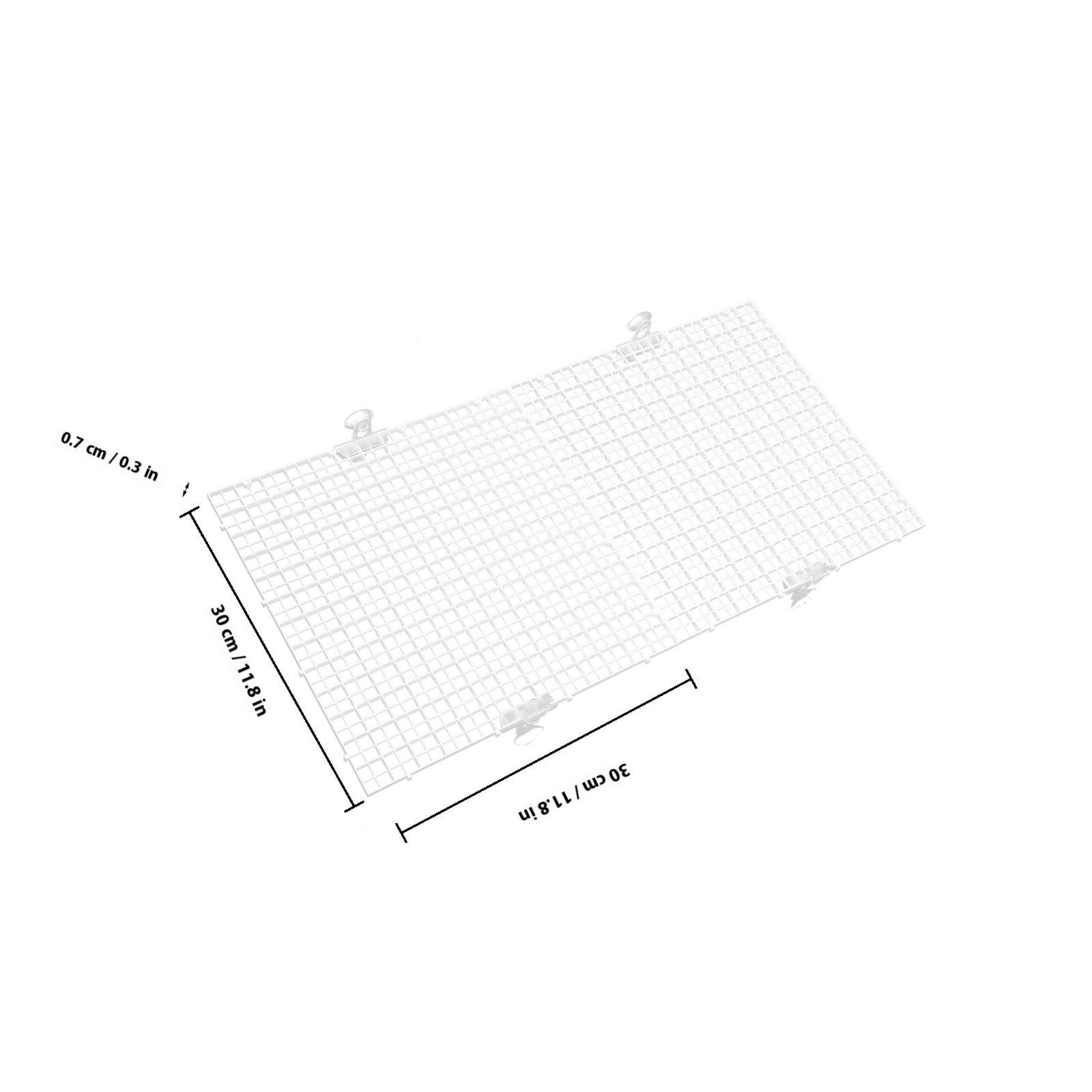 2Pcs Fish Tank Divider Aquariu - Aquarium Fish Escape 评论和价格