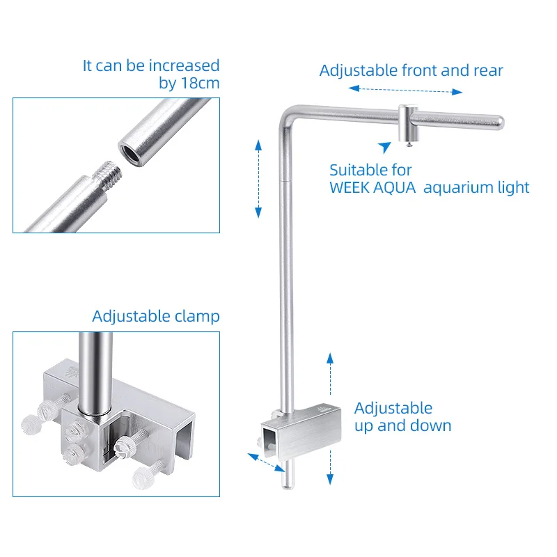 Week Aqua Light Stand Universa - Aquarium Fish Lamp 评论和价格